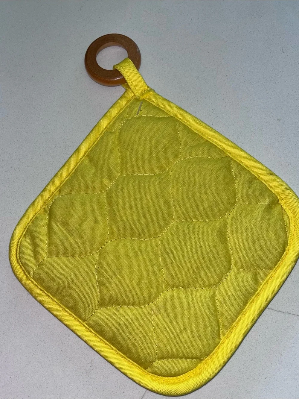 Vintage Corning 1977 Floral Hot Pad New